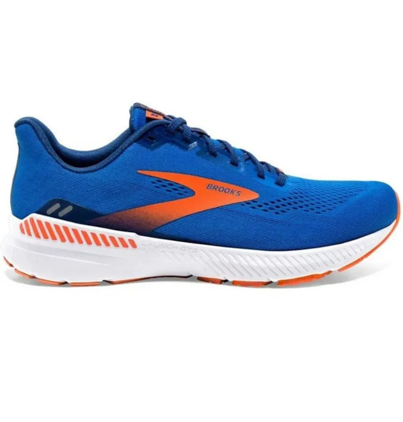 Brooks Men s Launch GTS 8 2E WIDE Blue Orange